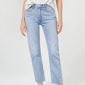Agolde Mia Jean Mid Rise Straight